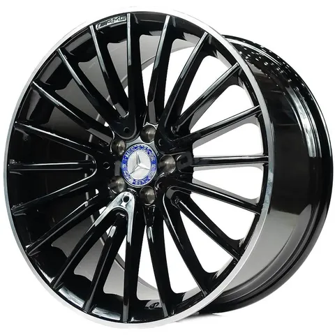 Литой диск В стиле Mercedes AMG Multi Spoke R22 9/10.5J 5x112 ET32/43 dia 66.5