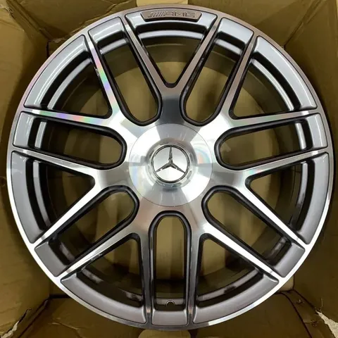 Литой диск В стиле Mercedes AMG 7 Double Spoke R21 11J 5x112 ET38 dia 66.6