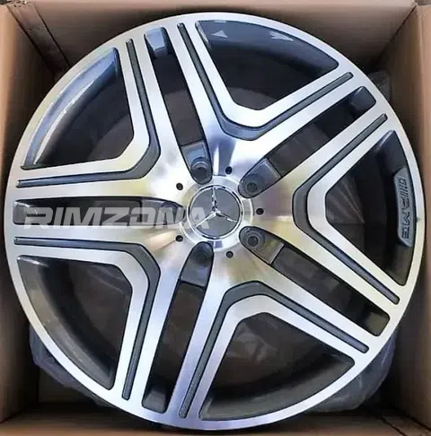 Литой диск В стиле Mercedes AMG 5 Double Spoke R21 10J 5x130 ET50 dia 84.1