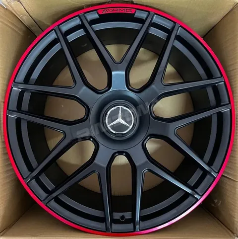 Литой диск В стиле Mercedes AMG 7 Double Spoke R22 10J 5x130 ET36 dia 84.1