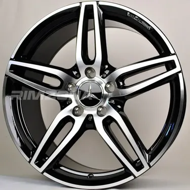 Литой диск В стиле Mercedes 5 Double Spoke R19 8.5J 5x112 ET40 dia 66.5