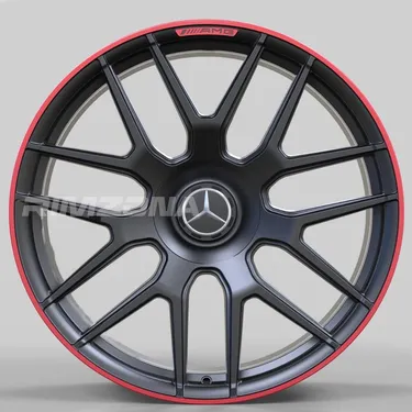 Кованый диск В стиле Mercedes AMG 7 Double Spoke R21 10J 5x130 ET26 dia 84.1