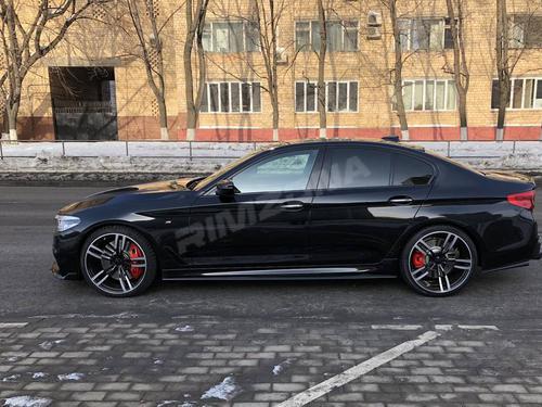 Литой диск В стиле BMW 437 Style R19 8.5/9.5J 5x120 ET30/35 dia 72.6 - Фото вживую на авто №2