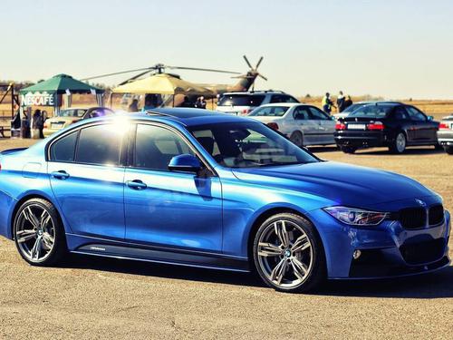 Литой диск В стиле BMW 433 Style R18 9.5J 5x120 ET35 dia 72.6 - Фото вживую на авто №2