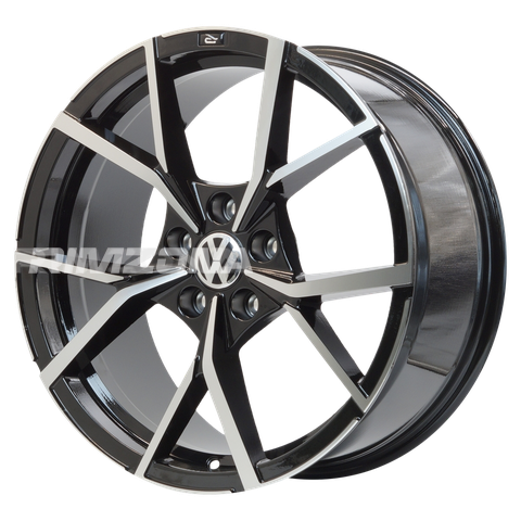 Литой диск В стиле Volkswagen R-line R18 8J 5x112 ET35 dia 57.1