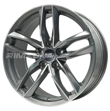 Литой диск В стиле Audi 5 Mat Double Spoke R18 8J 5x112 ET35 dia 66.5