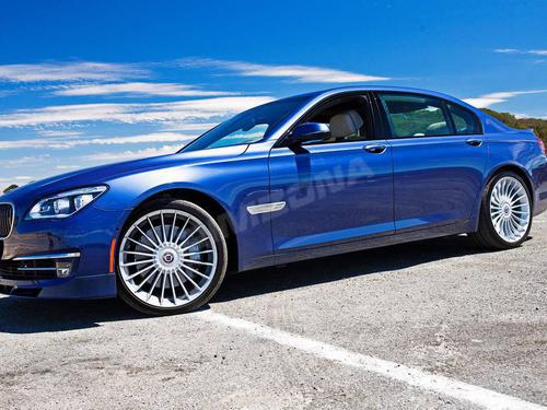 Литой диск В стиле BMW Alpina GT R19 8.5/9.5J 5x120 ET33/35 dia 72.6 - Фото вживую на авто №3