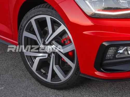 Литой диск В стиле Volkswagen Golf GTI R17 7.5J 5x100 ET38 dia 57.1 - Фото вживую на авто №5