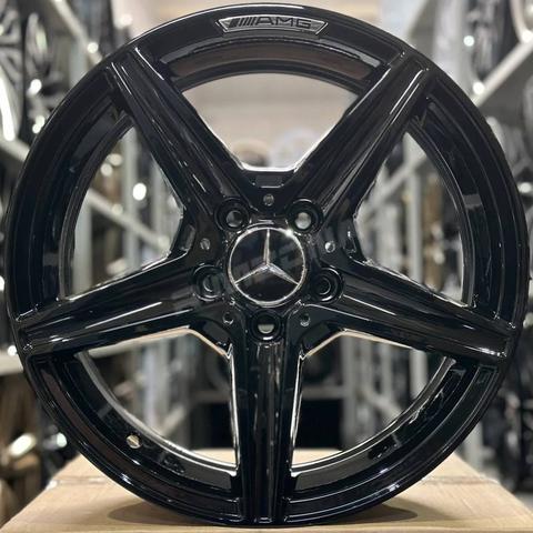 Литой диск В стиле Mercedes AMG 5 Spoke R17 7.5J 5x112 ET35 dia 66.6