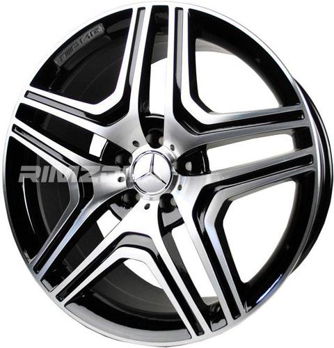 Литой диск В стиле Mercedes AMG 5 Double Spoke R17 8J 5x112 ET35 dia 66.6