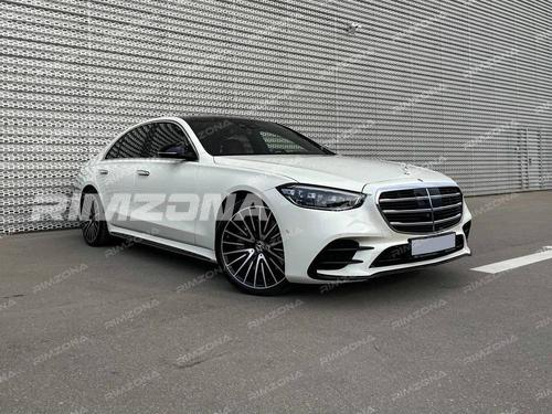 Кованый диск В стиле Mercedes AMG Multi Spoke R23 10/11.5J 5x112 ET45/47 dia 66.6 - Фото вживую на авто №2