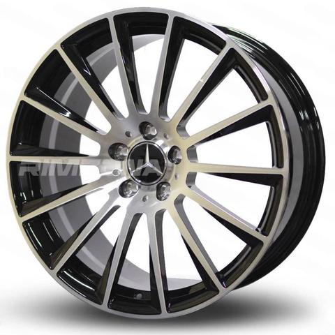 Литой диск В стиле Mercedes AMG 14 SPOKE R19 7.5J 5x112 ET40 dia 66.6