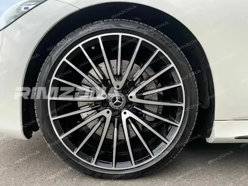 Кованый диск В стиле Mercedes AMG Multi Spoke R23 10/11.5J 5x112 ET45/47 dia 66.6 - Фото вживую на авто №5