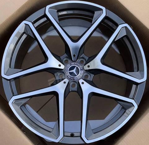 Литой диск В стиле Mercedes AMG 5 Double Spoke GLC R21 10/11J 5x112 ET43/42 dia 66.6