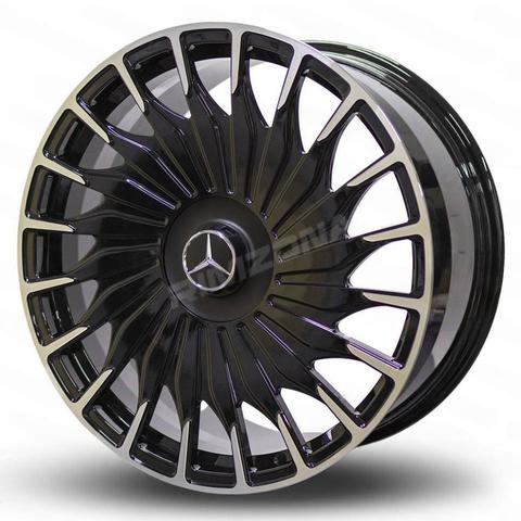 Кованый диск В стиле Mercedes Maybach S W221 R21 8/10J 5x112 ET25/43 dia 66.6