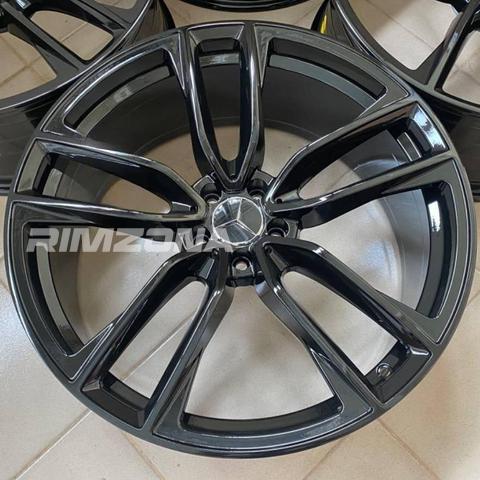 Литой диск В стиле Mercedes AMG 5 Double Spoke R22 9J 5x112 ET35 dia 66.6