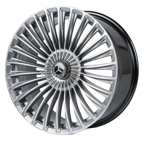 Литой диск В стиле Mercedes Maybach Multispoke R19 9.5J 5x112 ET45 dia 66.6