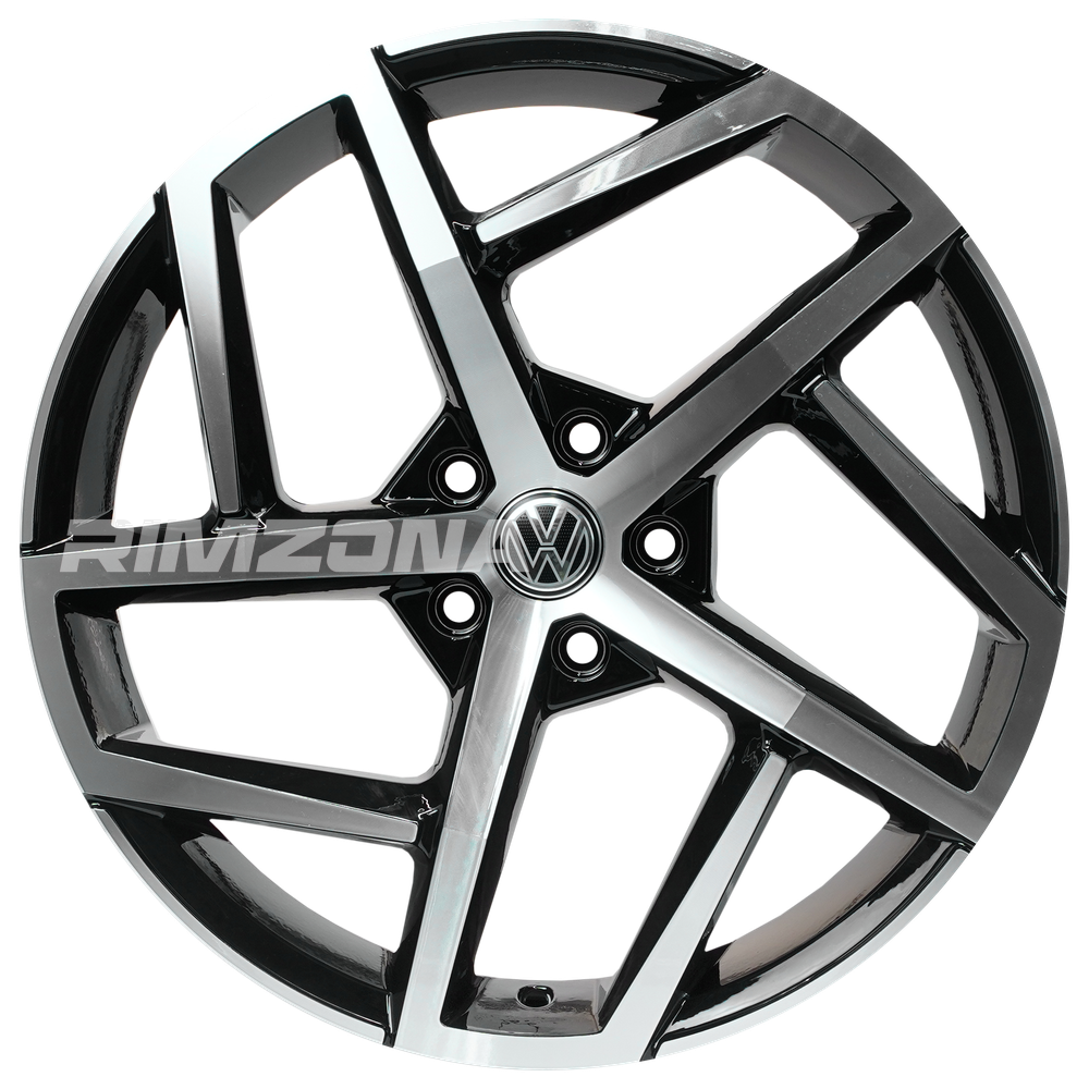Литые диски В стиле Volkswagen Dallas R17 7.5J 5x100 ET42 dia 57.1 ...