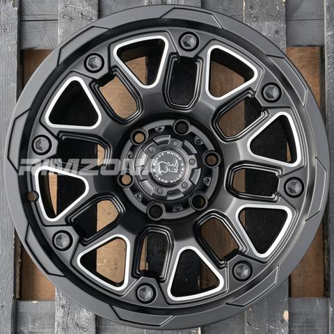 Литой диск BLACK RHINO 155-7 R17 9J 6x139.7 ET0 dia 110.1