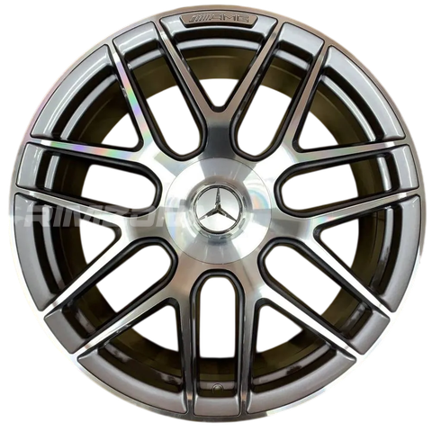 Литой диск В стиле Mercedes AMG 7 Double Spoke R22 10J 5x130 ET36 dia 84.1