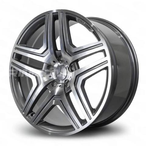 Литой диск В стиле Mercedes AMG 5 Double Spoke R21 10J 5x130 ET48 dia 84.1