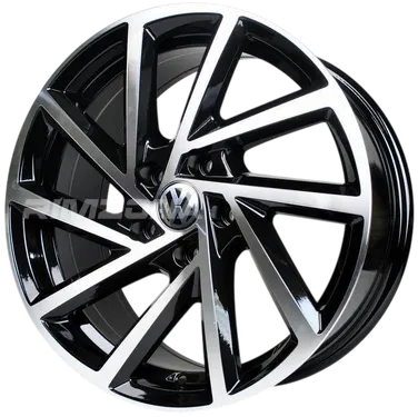 Литой диск В стиле Volkswagen Golf R R17 7.5J 5x100 ET35 dia 57.1